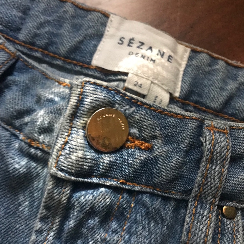 Sezane High Waisted Jeans Size 24
